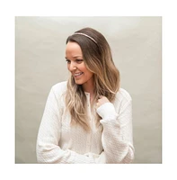 Thin All that Glitters Headband - Pink + Silver