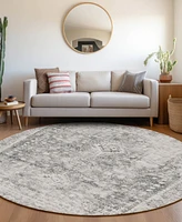 Addison Chantille Machine Washable ACN1229 8'x8' Round Area Rug