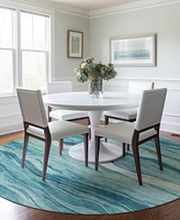Addison Chantille Machine Washable ACN1251 8'x8' Round Area Rug