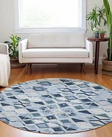 Addison Chantille Machine Washable ACN1312 8'x8' Round Area Rug