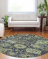 Addison Chantille Machine Washable ACN1321 8'x8' Round Area Rug