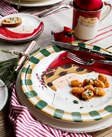 Vietri Old St. Nick Assorted 16-pc Dinnerware Set, Service for 4