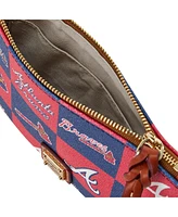 Dooney & Bourke Atlanta Braves Top Zip Crossbody Purse