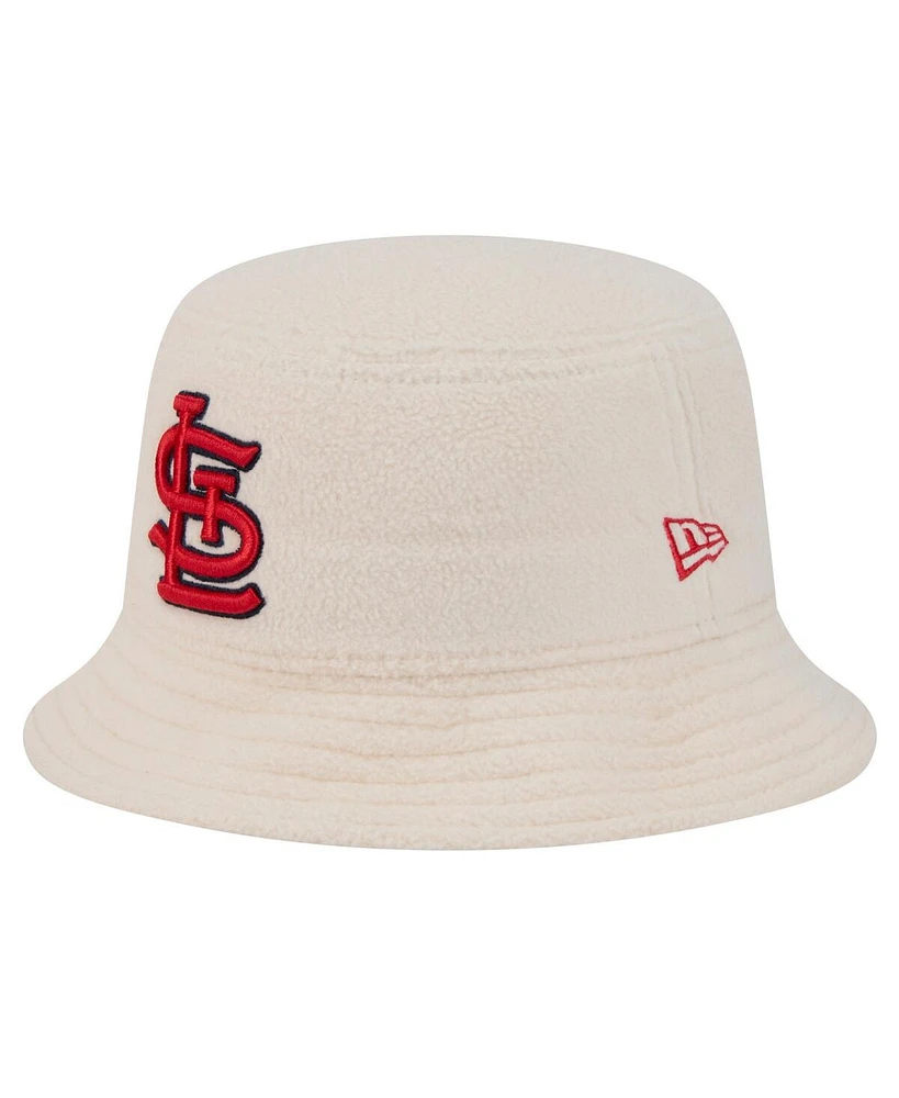 New Era Women's White St. Louis Cardinals Cozy Bucket Hat