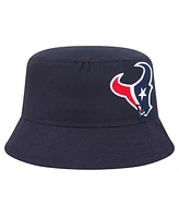 New Era Men's Navy Houston Texans Helmet Bucket Hat