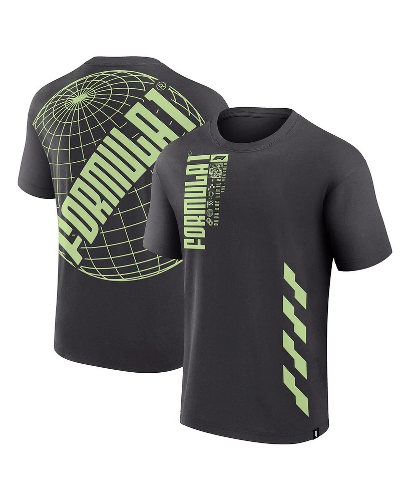 Formula 1 Men's Charcoal Quick Response T-Shirt