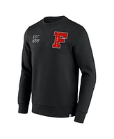 Formula 1 Men's Black Campus Icons Pullover Sweatshirt