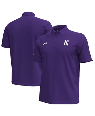 Under Armour Men's Purple Northwestern Wildcats Pinnacle Performance Polo Shirt