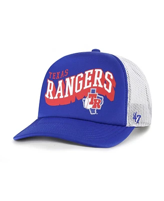 '47 Brand Men's Royal Texas Rangers Meander Foam Trucker Snapback Hat