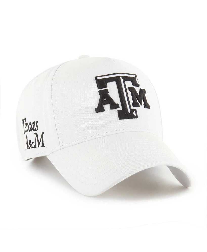 '47 Brand Men's White Texas A&M Aggies Foundation Offside Adjustable Hat