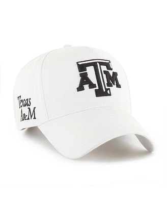 '47 Brand Men's White Texas A&M Aggies Foundation Offside Adjustable Hat