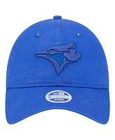 New Era Women's Royal Toronto Blue Jays Tonal Floral 9TWENTY Adjustable Hat