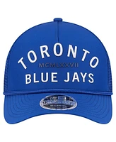 New Era Men's Royal Toronto Blue Jays Minimalist 9FORTY A-Frame Adjustable Hat
