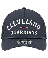 New Era Men's Navy Cleveland Guardians Minimalist 9FORTY A-Frame Adjustable Hat