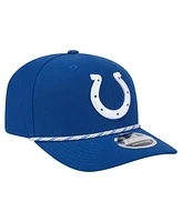 New Era Men's Royal Indianapolis Colts Gameday Multi Rope 9SEVENTY Stretch-Snap Hat