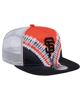 New Era Men's San Francisco Giants Tie-Dye Golfer Trucker Adjustable Hat