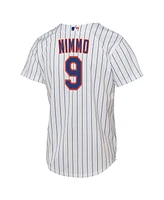 Nike Big Boys and Girls Brandon Nimmo White New York Mets Home Replica Player Jersey