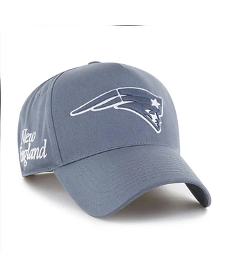 '47 Brand Men's Gray New England Patriots Foundation Offside Adjustable Hat