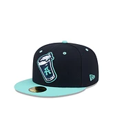 New Era Men's Navy Asheville Tourists Theme Nights 59FIFTY Fitted Hat