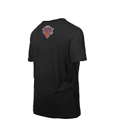 New Era Men's Black York Knicks Premium Wordmark T-Shirt