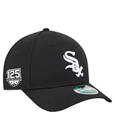 New Era Men's Black Chicago White Sox 125th Anniversary 9FORTY Adjustable Hat
