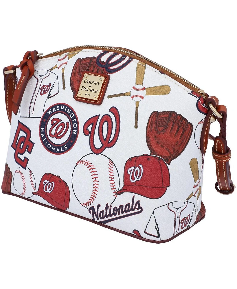Dooney & Bourke Washington Nationals Gameday Suki Crossbody with Medium Wristlet