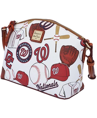 Dooney & Bourke Washington Nationals Gameday Suki Crossbody with Medium Wristlet