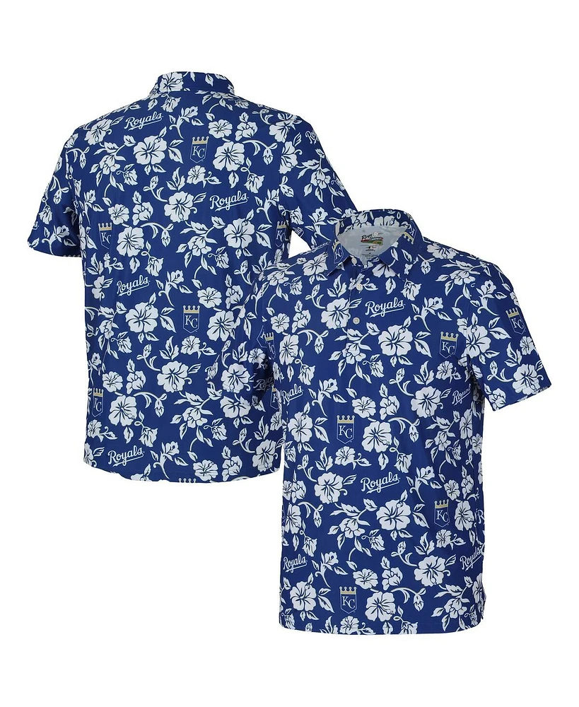 Reyn Spooner Men's Blue Kansas City Royals Pua Performance Polo Shirt