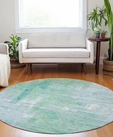 Addison Chantille Machine Washable ACN1343 8'x8' Round Area Rug