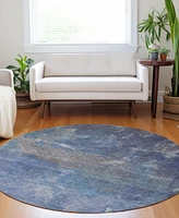 Addison Chantille Machine Washable ACN1363 8'x8' Round Area Rug