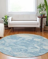 Addison Chantille Machine Washable ACN1383 8'x8' Round Area Rug