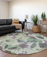 Addison Chantille Machine Washable ACN1553 8'x8' Round Area Rug