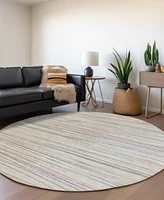 Addison Chantille Machine Washable ACN1603 8'x8' Round Area Rug