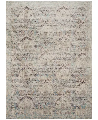 Closeout! Loloi Anastasia Af-05 Silver/Plum 7'10" x 10'10" Area Rug