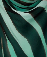 Mango Women's Zebra-Print Ruffle Dress