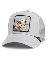 Goorin Bros. Men's Gray Howling in Harmony Adjustable Trucker Hat