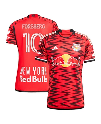 Adidas Men's Emil Forsberg Red New York Bulls 2024 Legacy Authentic Player Jersey