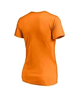 Fanatics Women's Tennessee Orange Volunteers Block Party V-Neck T-Shirt