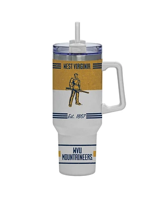 Indigo Falls West Virginia Mountaineers 40oz. Rocky Vintage Tumbler