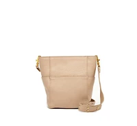Susu Italian Leather Crossbody Bag Medium Size Tan Shoulder Purse Women's Handbag