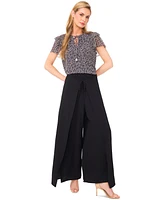 CeCe Women's Tie-Neck Ruffle-Sleeve Blouse
