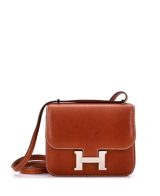 Pre-Owned Hermes 18 Constance Bag Barenia