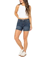 Celebrity Pink Juniors' Mid-Rise Basic Shorts