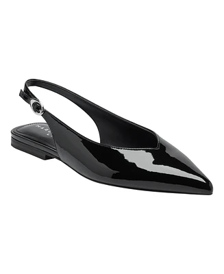 Marc Fisher Ltd Women's Gabra Pointy Toe Slingback Flats