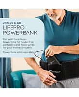 LifePro Infrared Red Light Therapy Belt – Adjustable Heating Pad with 660nm & 850nm Wavelengths for Back, Body & Shoulder Pain Relief –