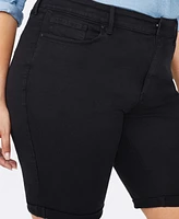 Nydj Plus Briella Roll Cuff Denim Shorts