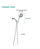 Rainsken Shower Head with Handheld High Pressure, 5 Mode Adjustable