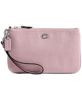 Coach Essential Denim Small Wristlet