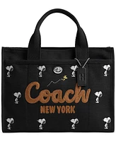 Coach x Peanuts Canvas Cargo Tote