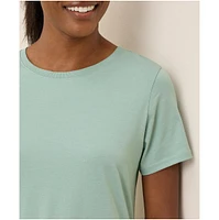 Pact Women's Organic Cotton Softspun Crew Neck Tee